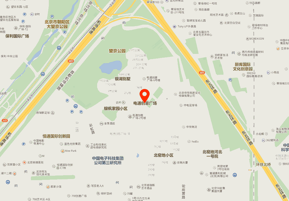 电通创意广场位置地图